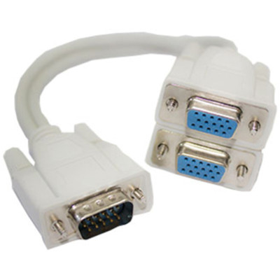 OEM VGA Splitter Kablo 1 Erkek-2 Dişi Çatal Kablo OEM VGA Splitter Kablo 1 Erkek-2 Dişi Çatal Kablo